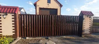 Откатные ворота #1
