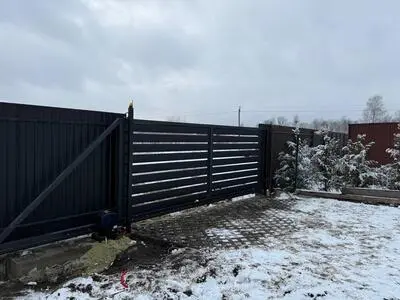 Откатные ворота #21